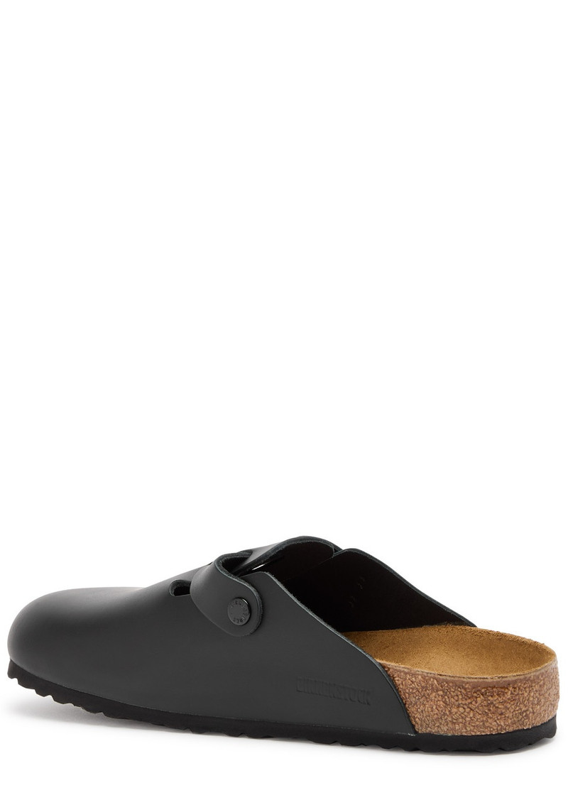 BIRKENSTOCK Birkenstock Boston Leather Sliders outlook