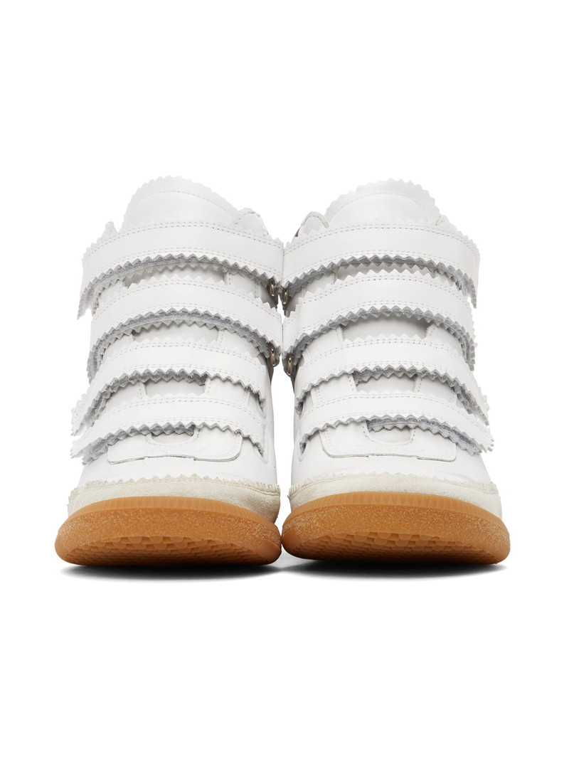 Isabel Marant White Bilsy Vintage Sneakers outlook