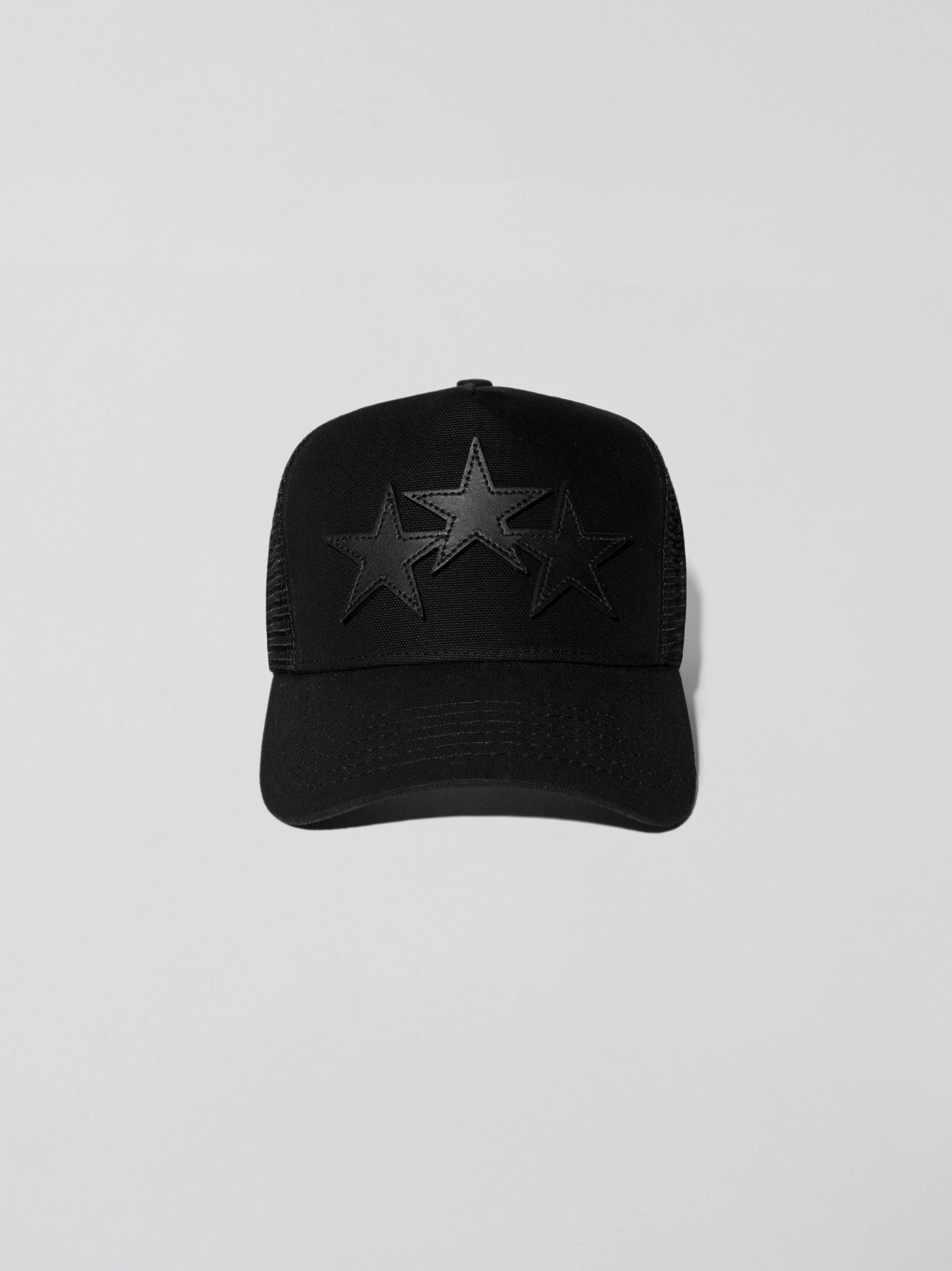 3 STAR TRUCKER HAT - 1