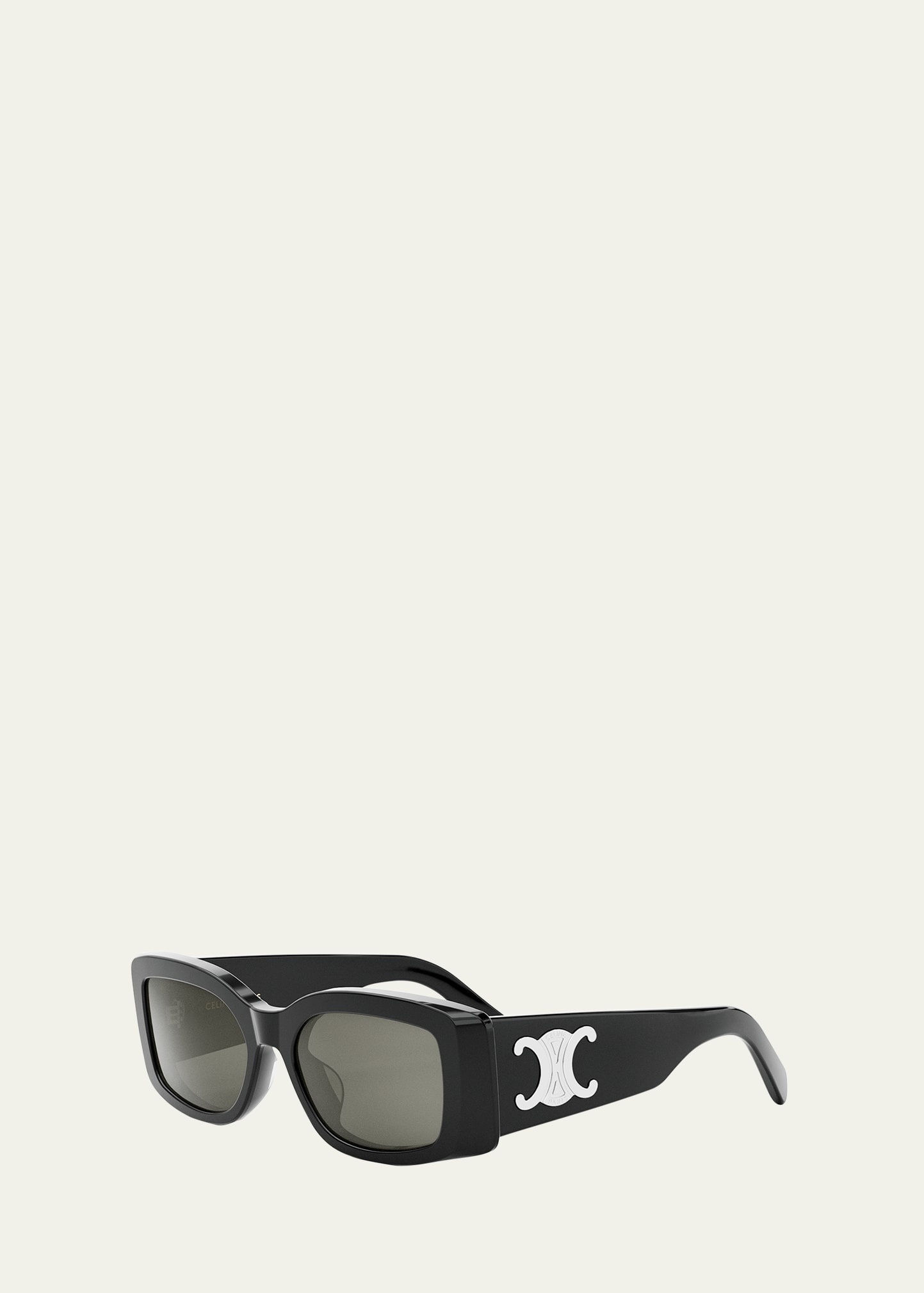 Triomphe Acetate Rectangle Sunglasses - 2