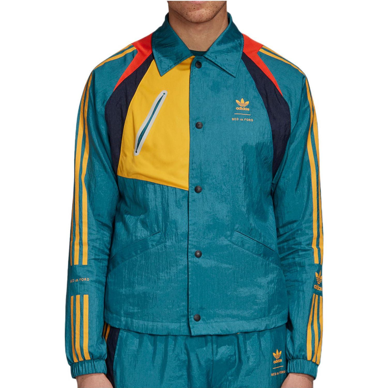 adidas originals x Bed J.W. Ford Bench Men's Jacket Green FS3759 - 2