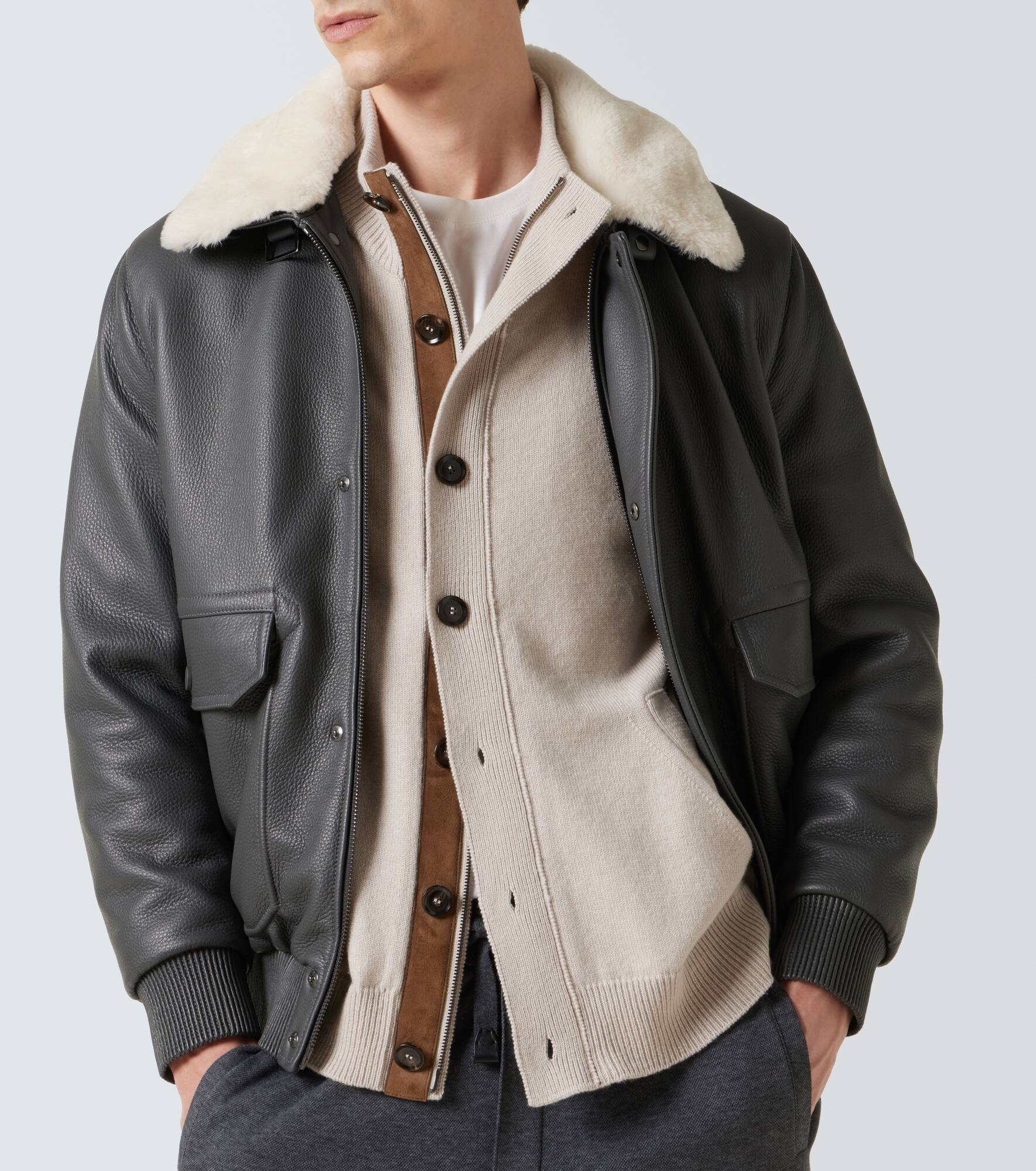 Cashmere cardigan - 5
