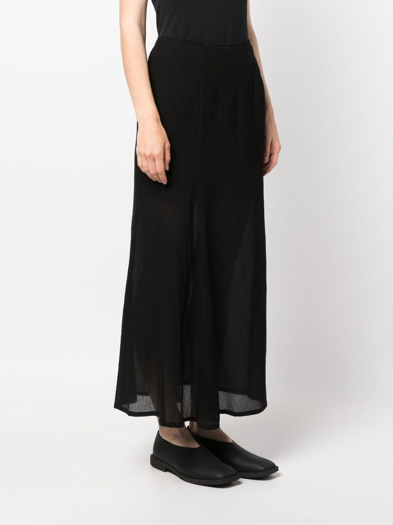 semi-sheer long skirt 3