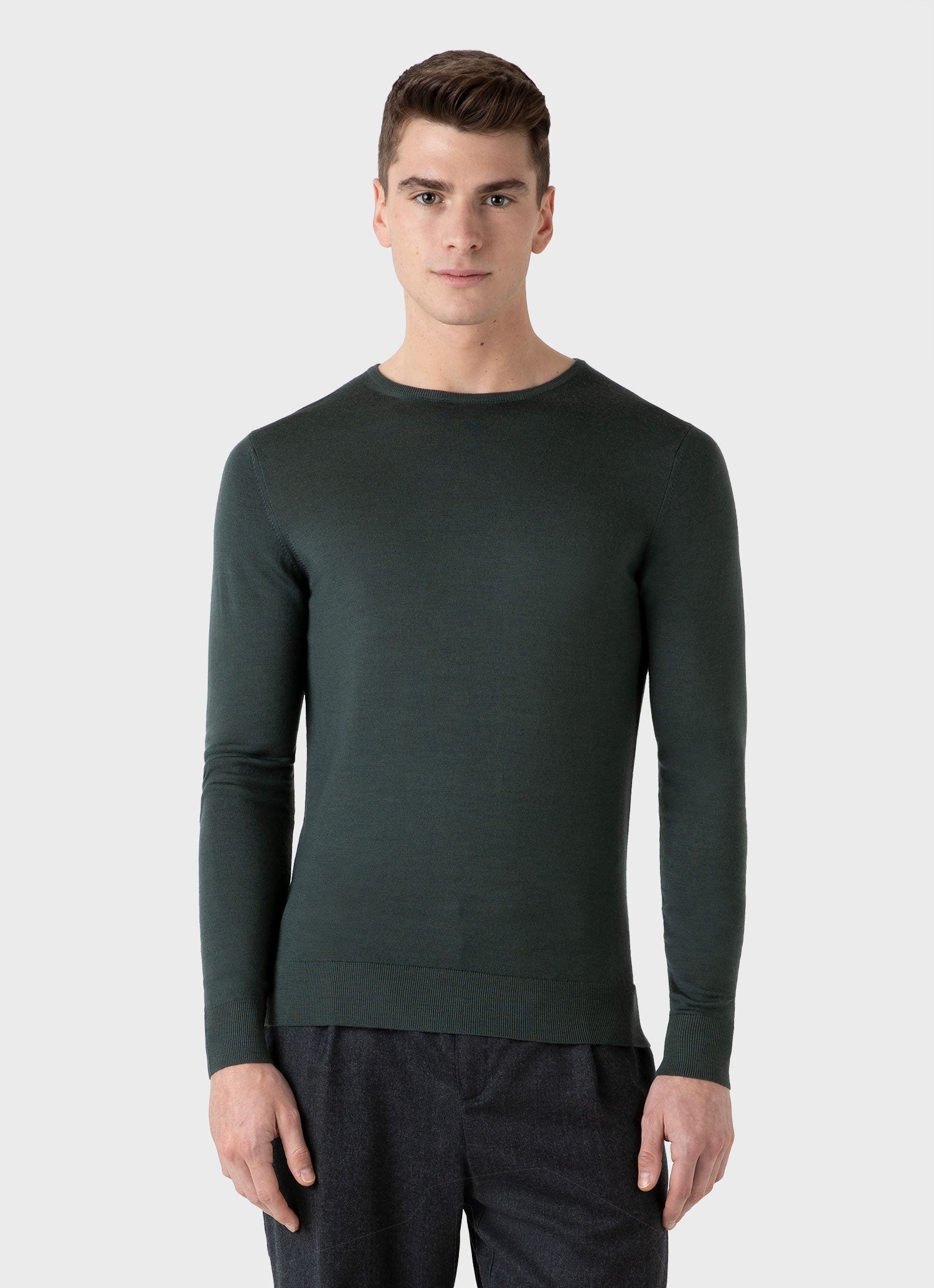 Extra‑Fine Merino Crew Neck - 2