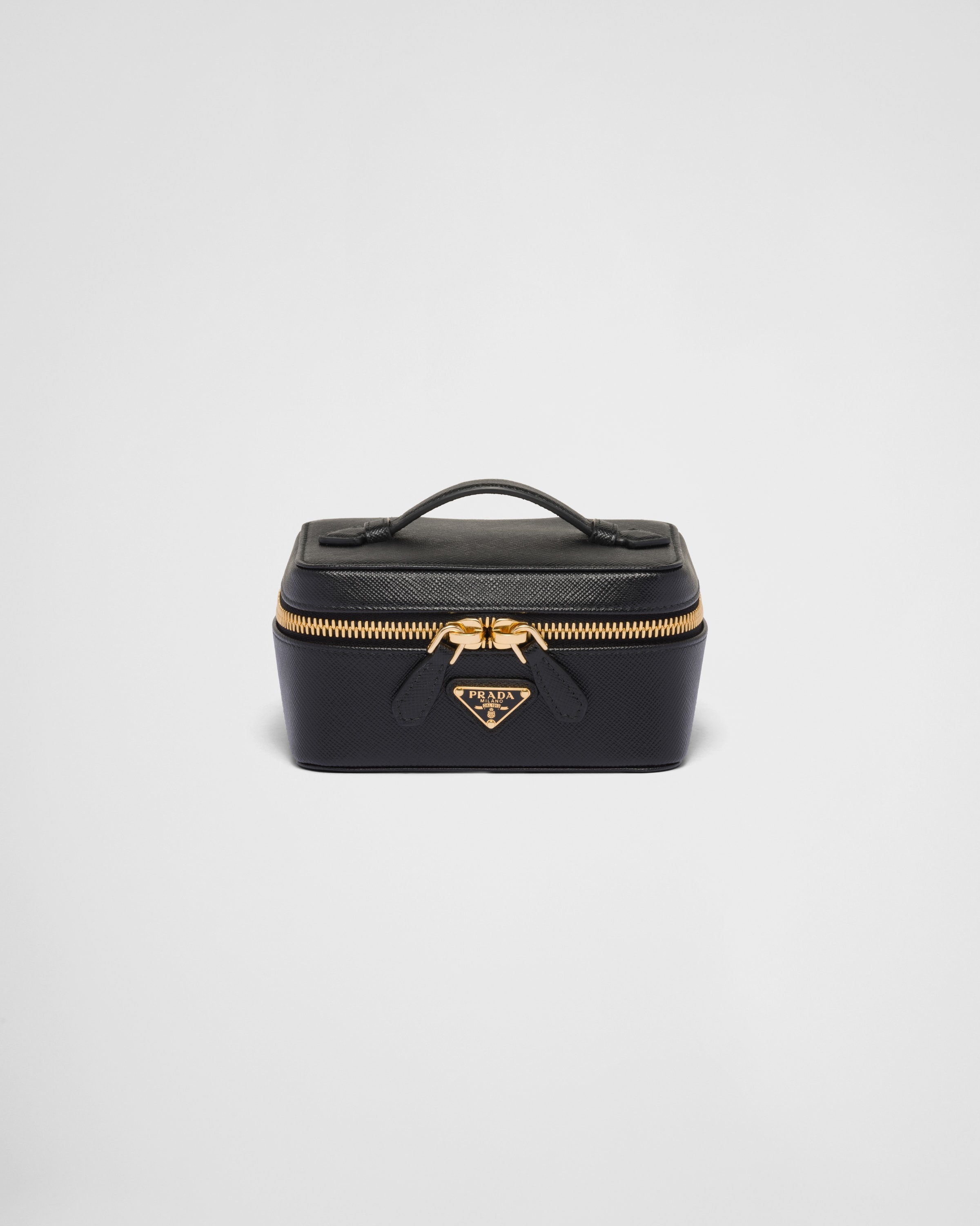 Saffiano leather beauty case - 1