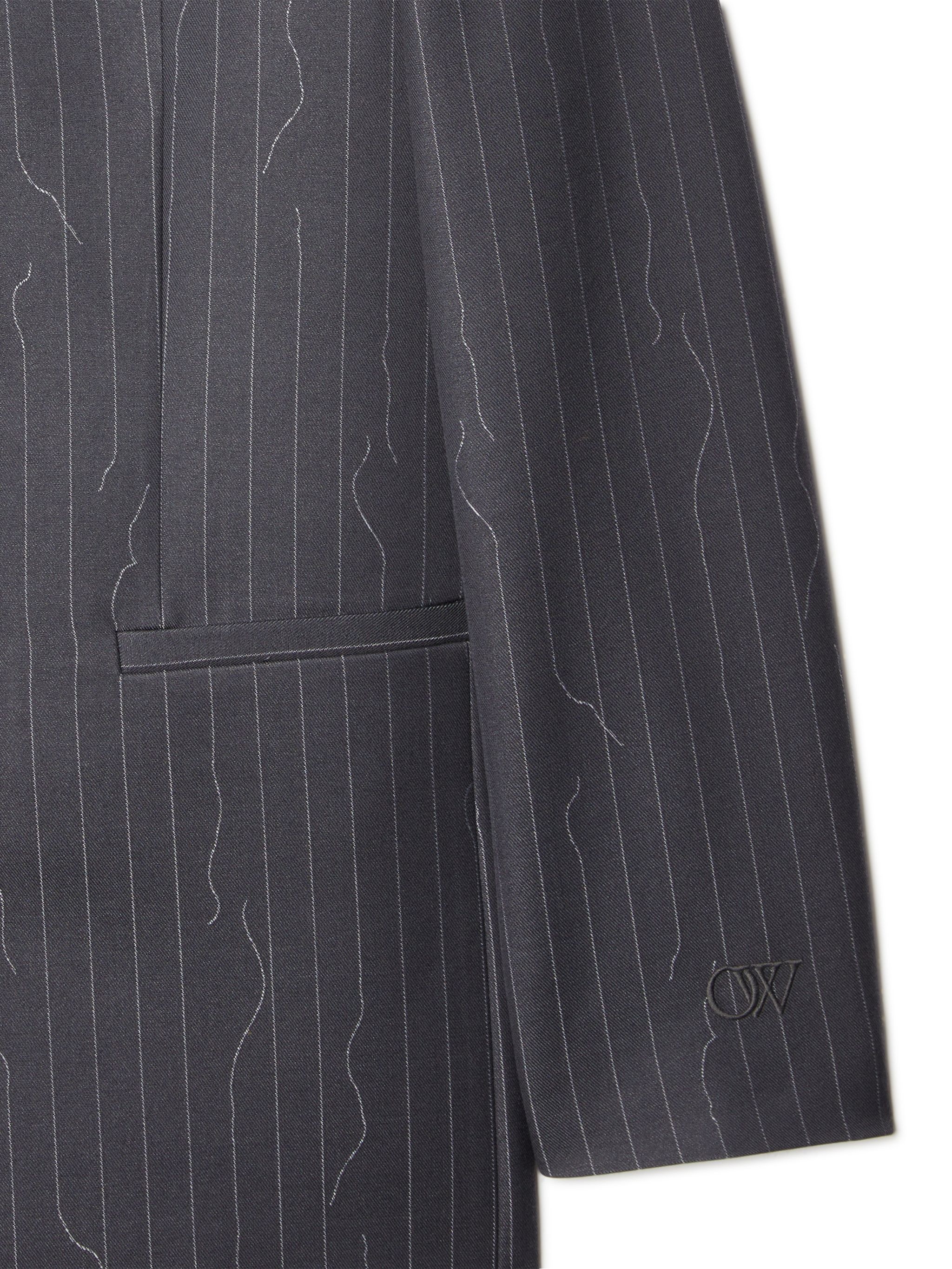 Pinstripe Tomboy Jacket - 3