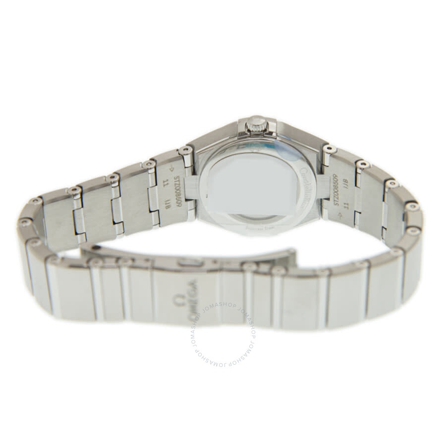 Omega Constellation Manhattan Quartz Diamond Silver Dial Ladies Watch 131.15.25.60.52.001 - 5