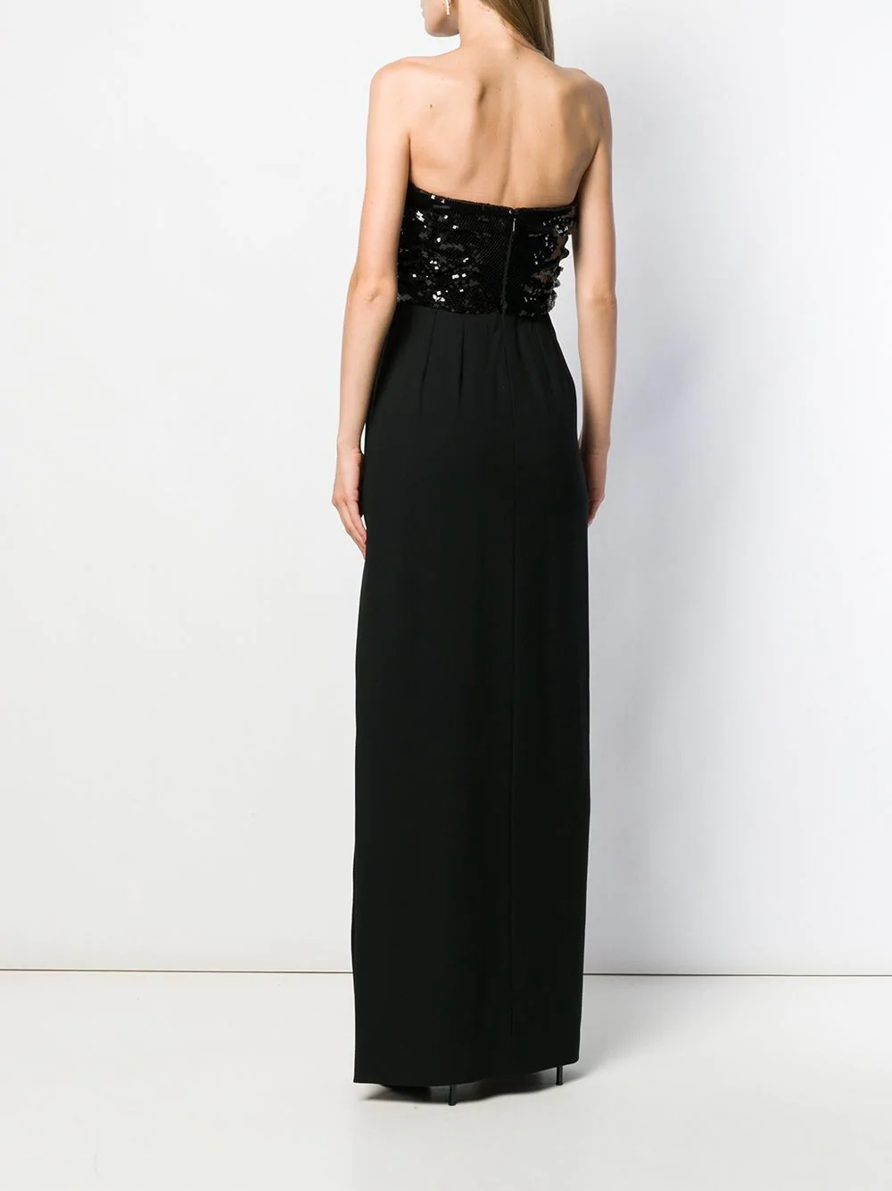 sequin-embellished evening gown - 4