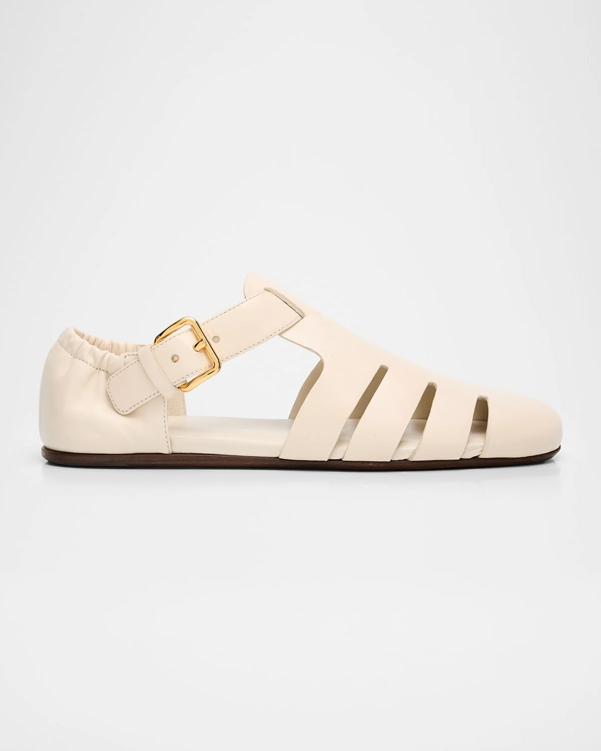 Opal Met Leather Fisherman Sandals - 1