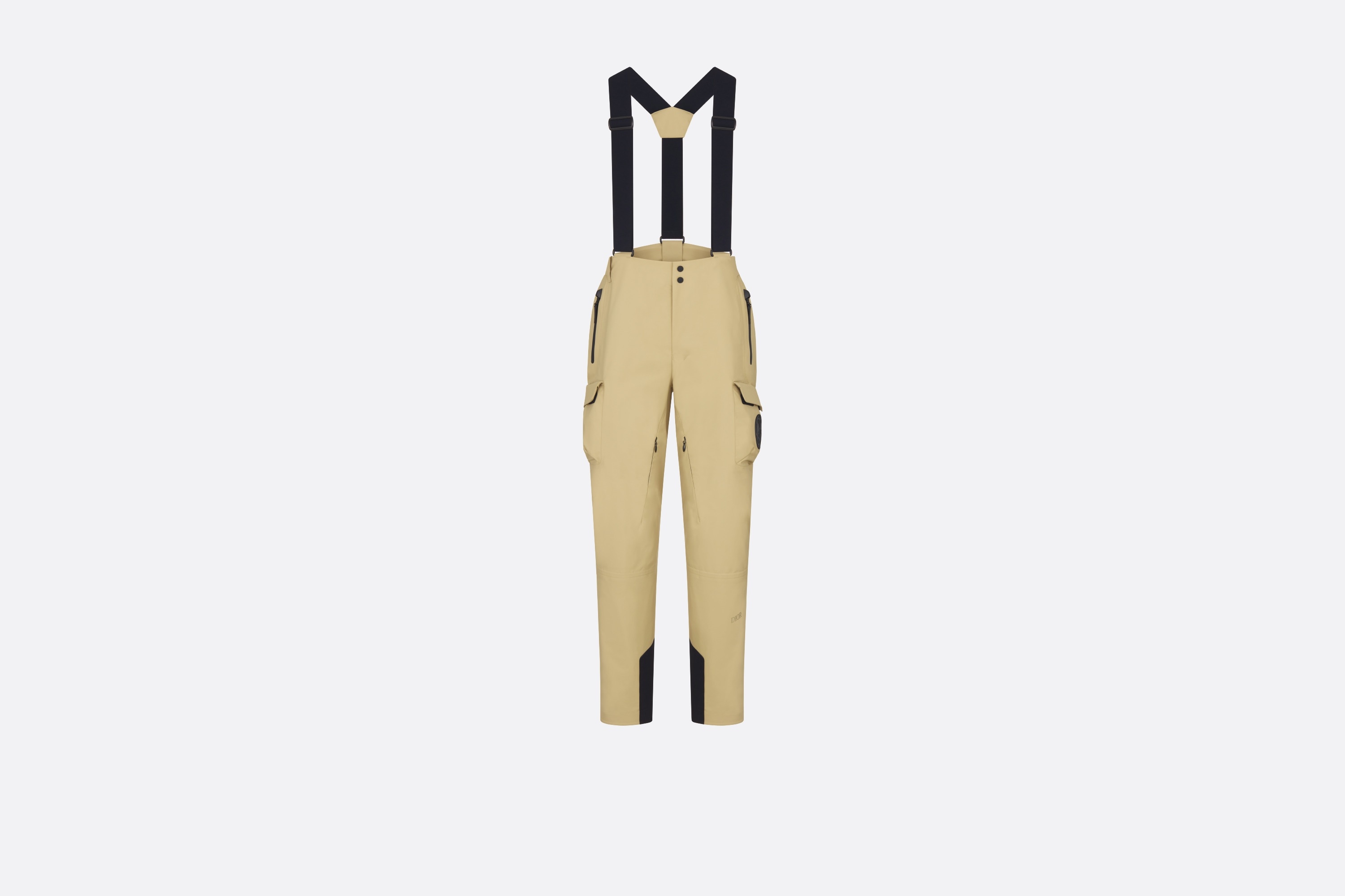 DIOR AND DESCENTE AND PETER DOIG Ski Pants with Suspenders - 1