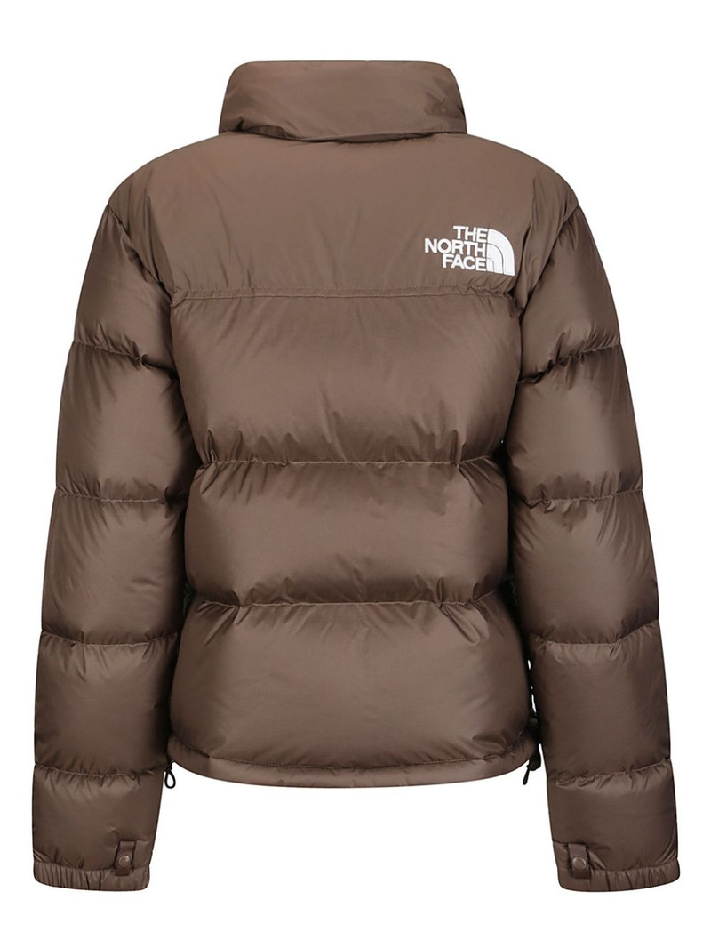 The North Face logo puffer jacket outlook