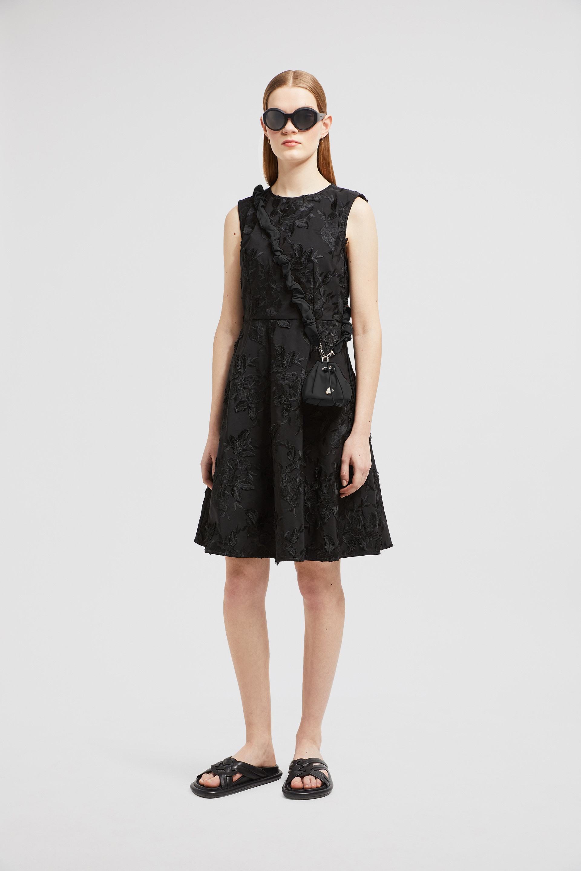 Floral Gabardine Dress - 2