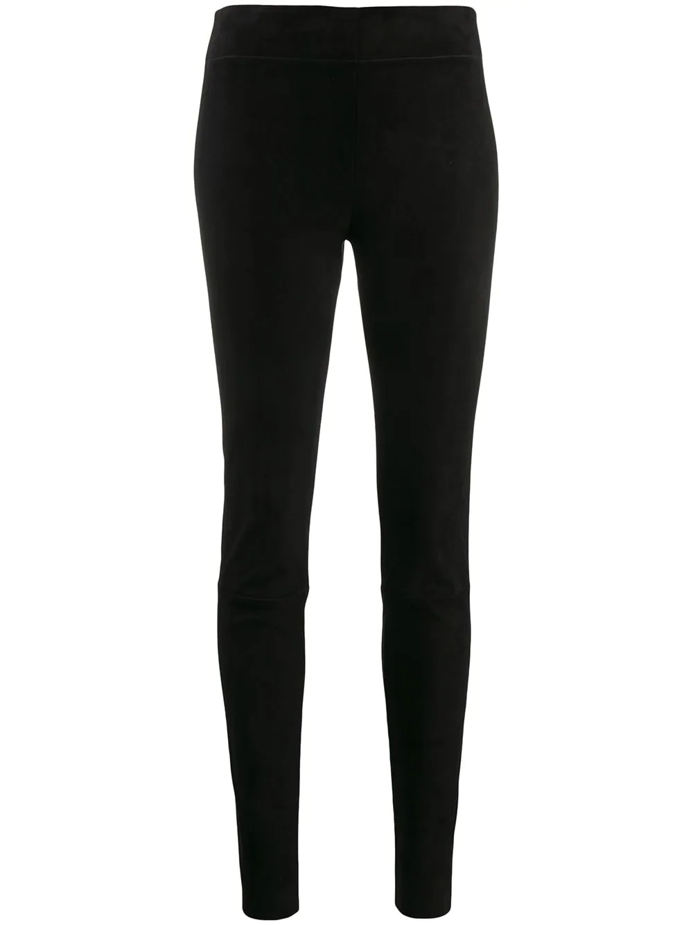 panelled legging trousers - 1