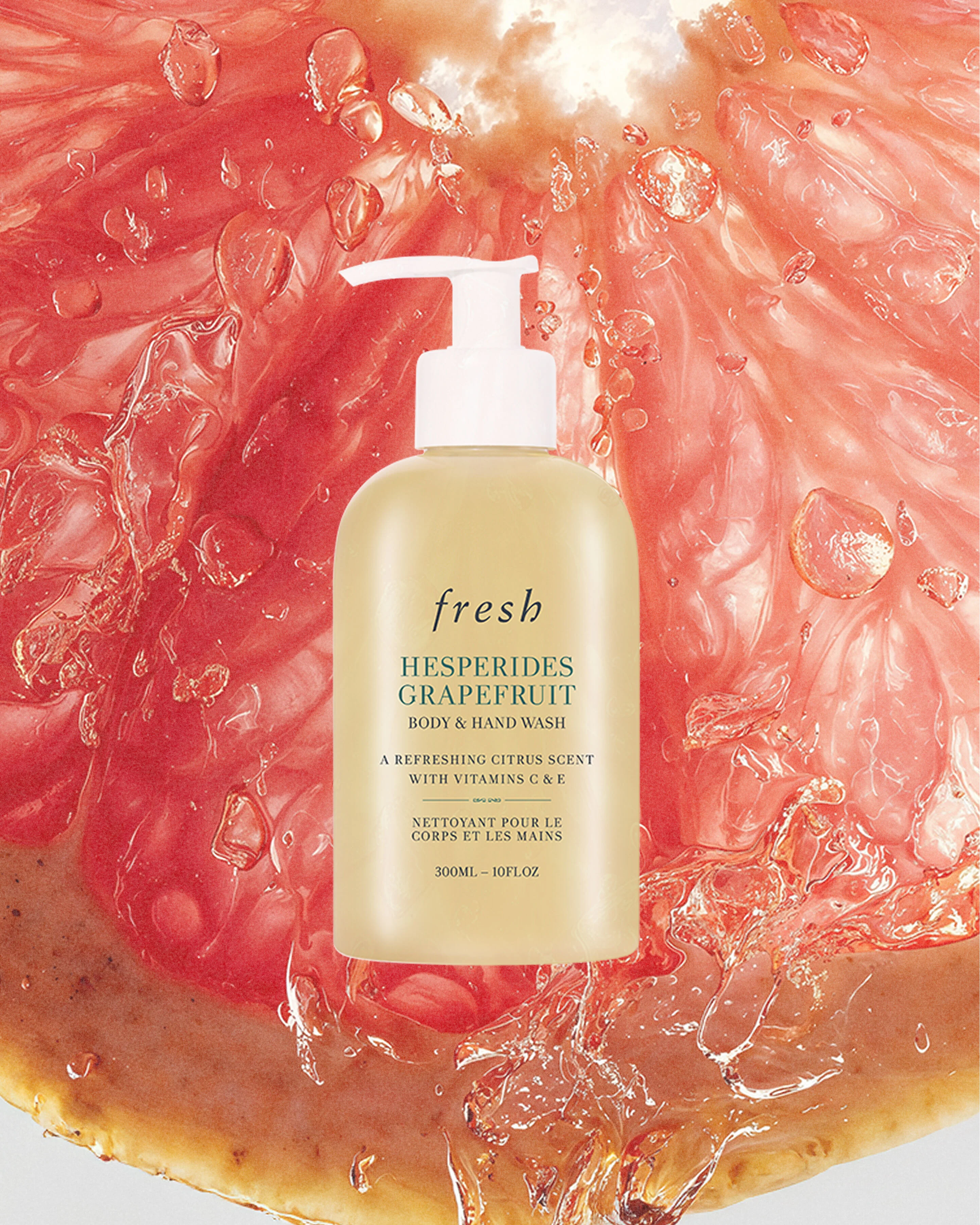 hesperides grapefruit body & hand wash - 1