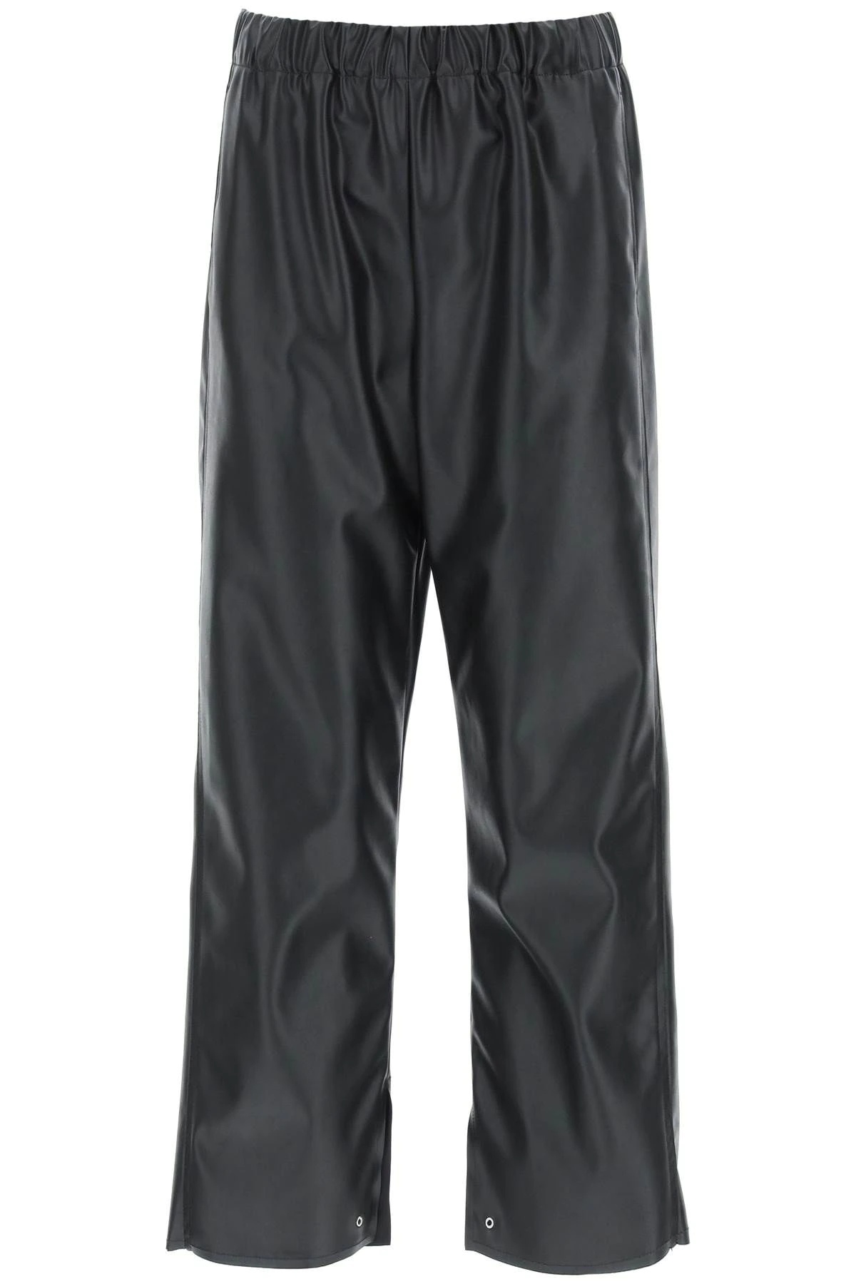 FAUX LEATHER TROUSERS - 1