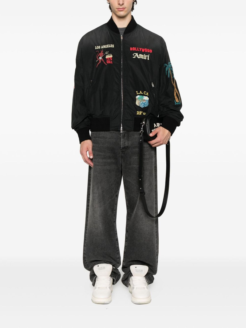 AMIRI embellished bomber jacket outlook