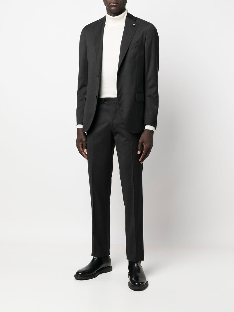 LARDINI single-breasted two-piece suit outlook