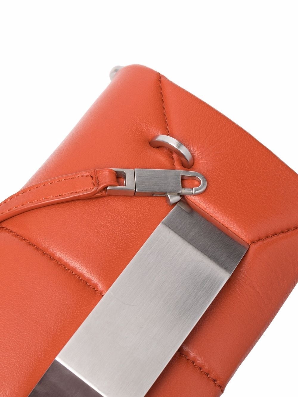 Griffin leather messenger bag - 4
