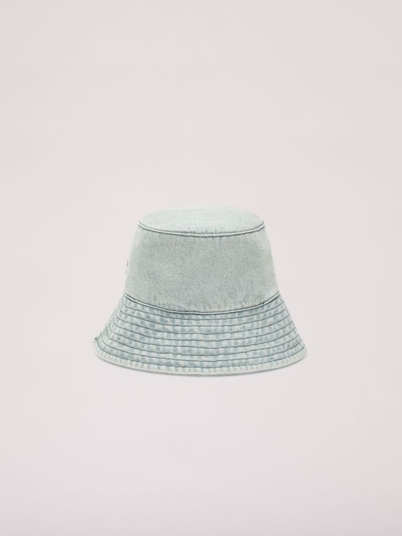 Denim Bucket Hat - 1