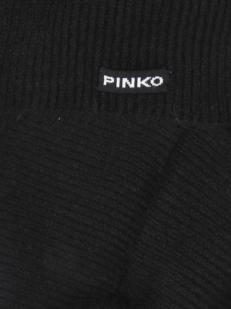 PINKO hood-detail scarf outlook