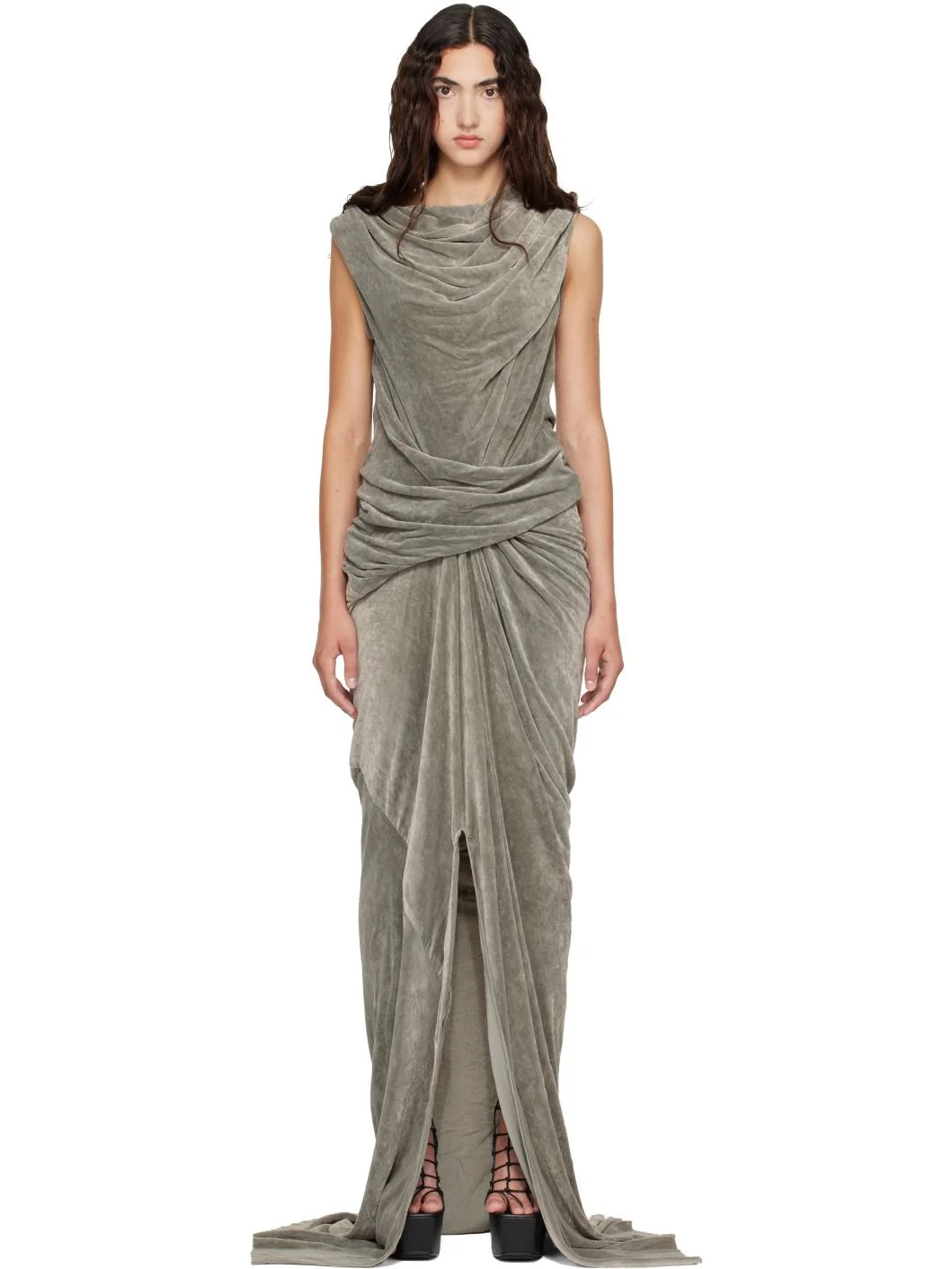 Gray Tower Strutter Maxi Dress - 1