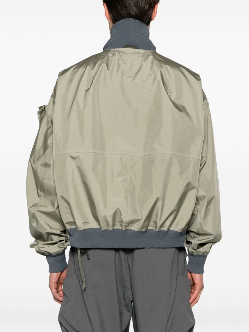 multiple-pockets bomber jacket - 4