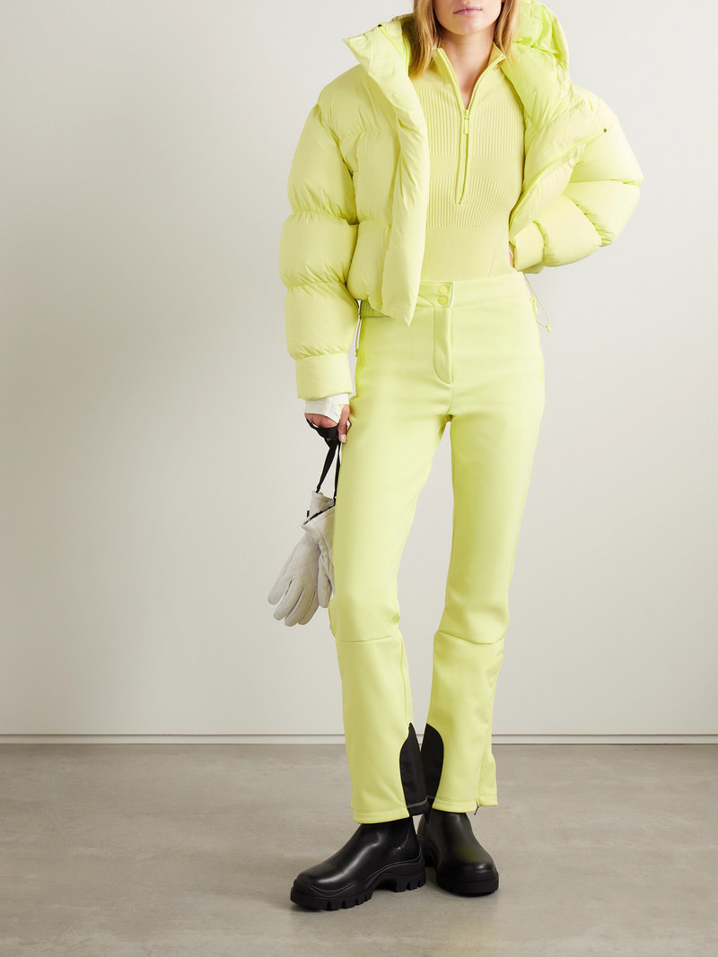 CORDOVA Butte Ribbed Merino Wool-blend Turtleneck Bodysuit outlook