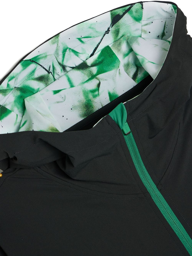 malbon x Futura Tag hooded zip jacket outlook