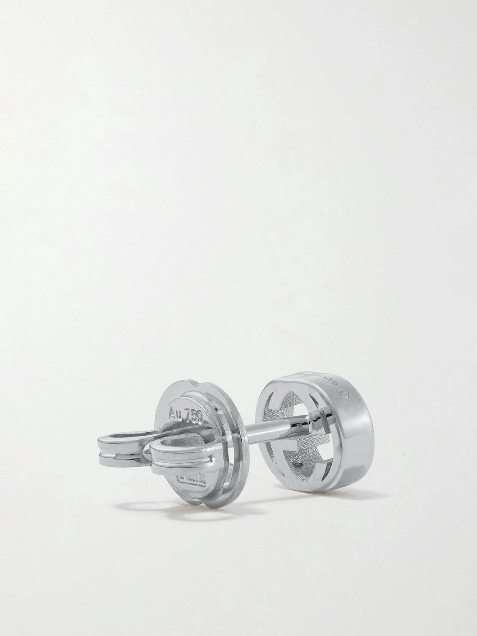 18-karat white gold earrings Silver - 4