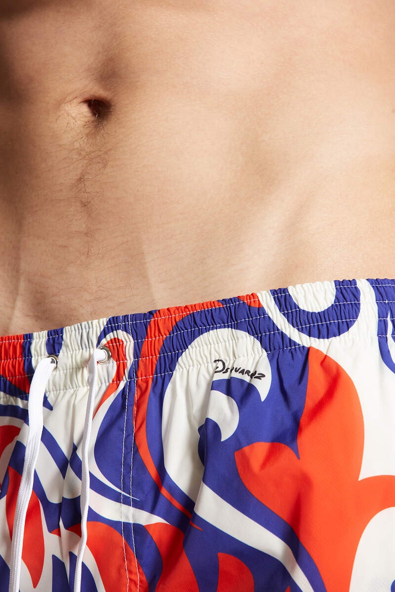 ALL OVER PRINTED BOXER MIDI - 6