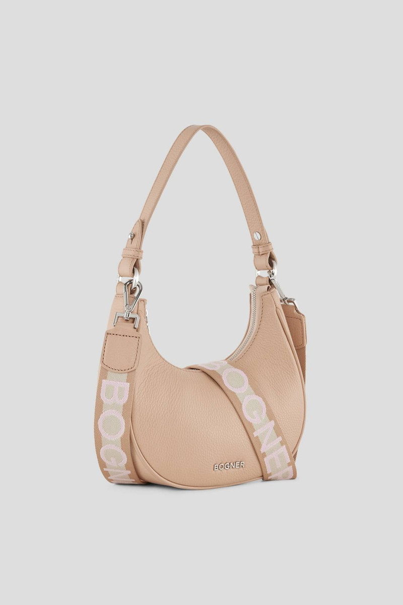 BOGNER ANDERMATT MELENE SHOULDER BAG IN BEIGE outlook