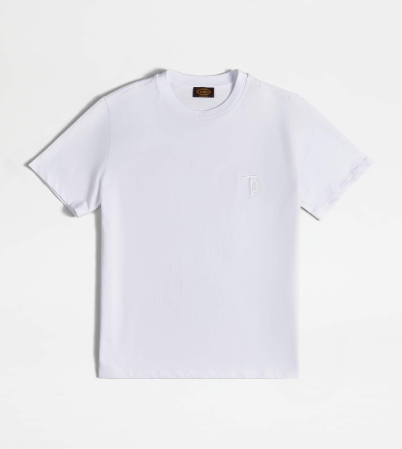 T-SHIRT IN JERSEY - WHITE 1