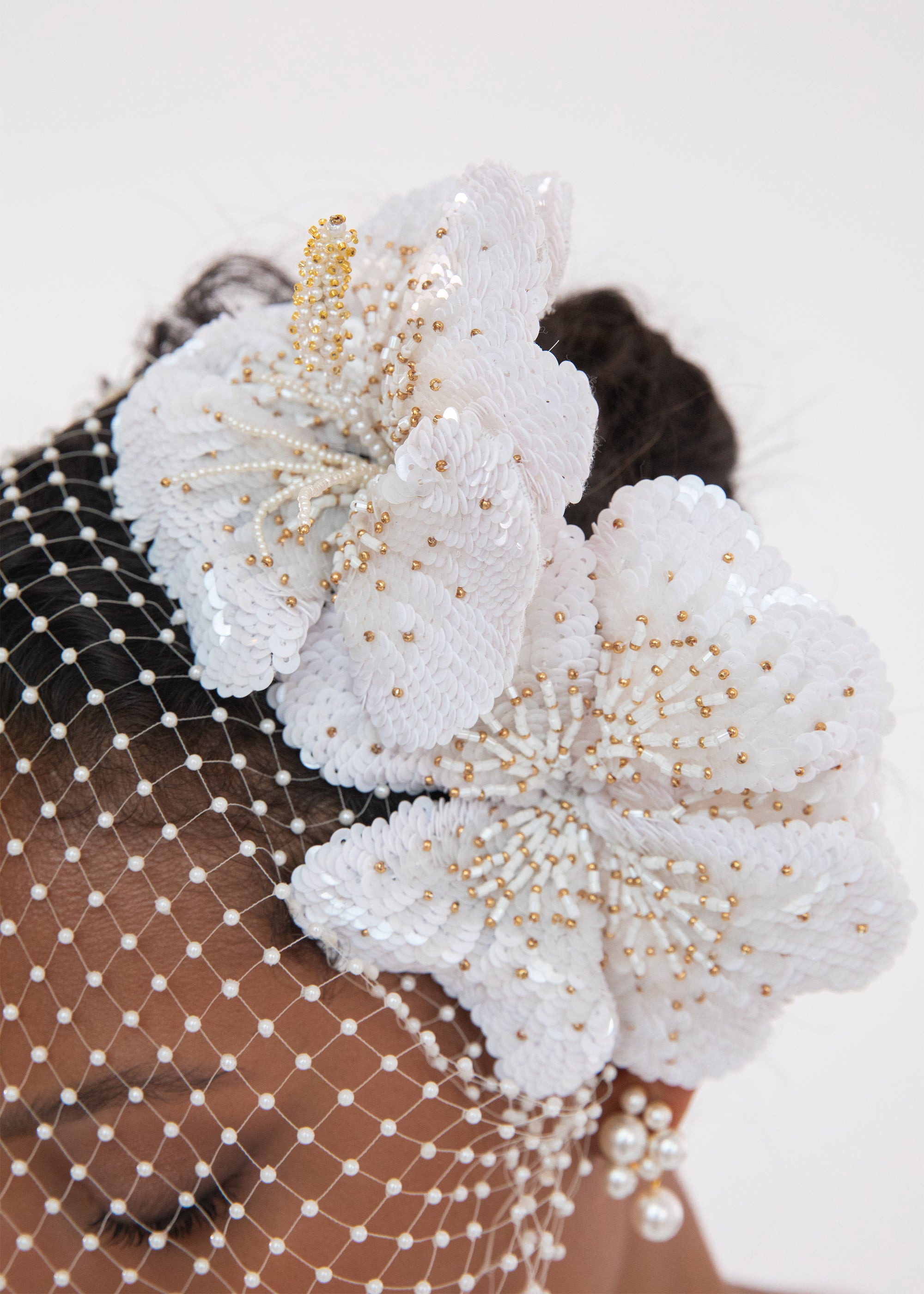 Crystal Orchid Voilette - 3