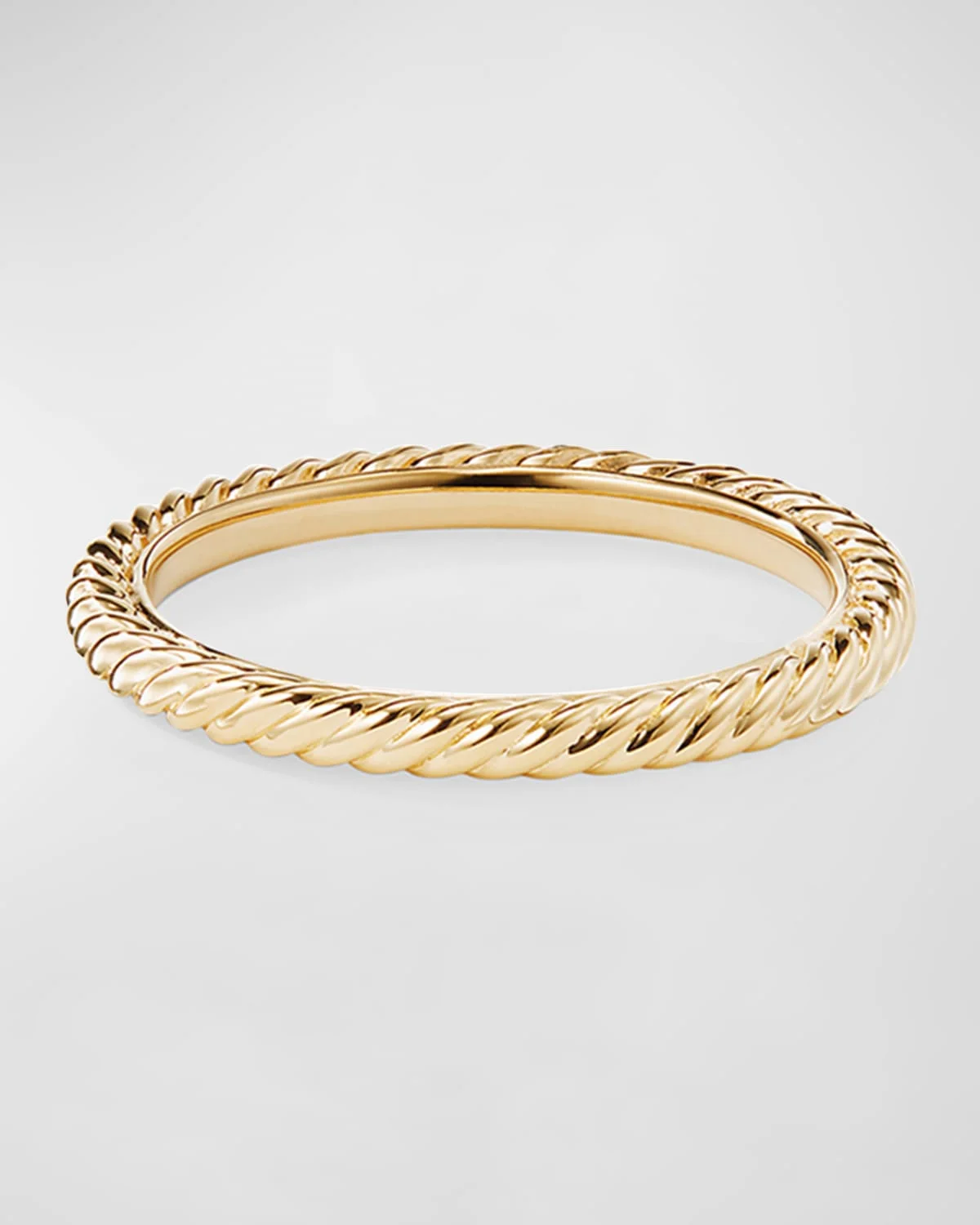 2mm Cable Collectibles Stack Ring in 18K Gold - 1