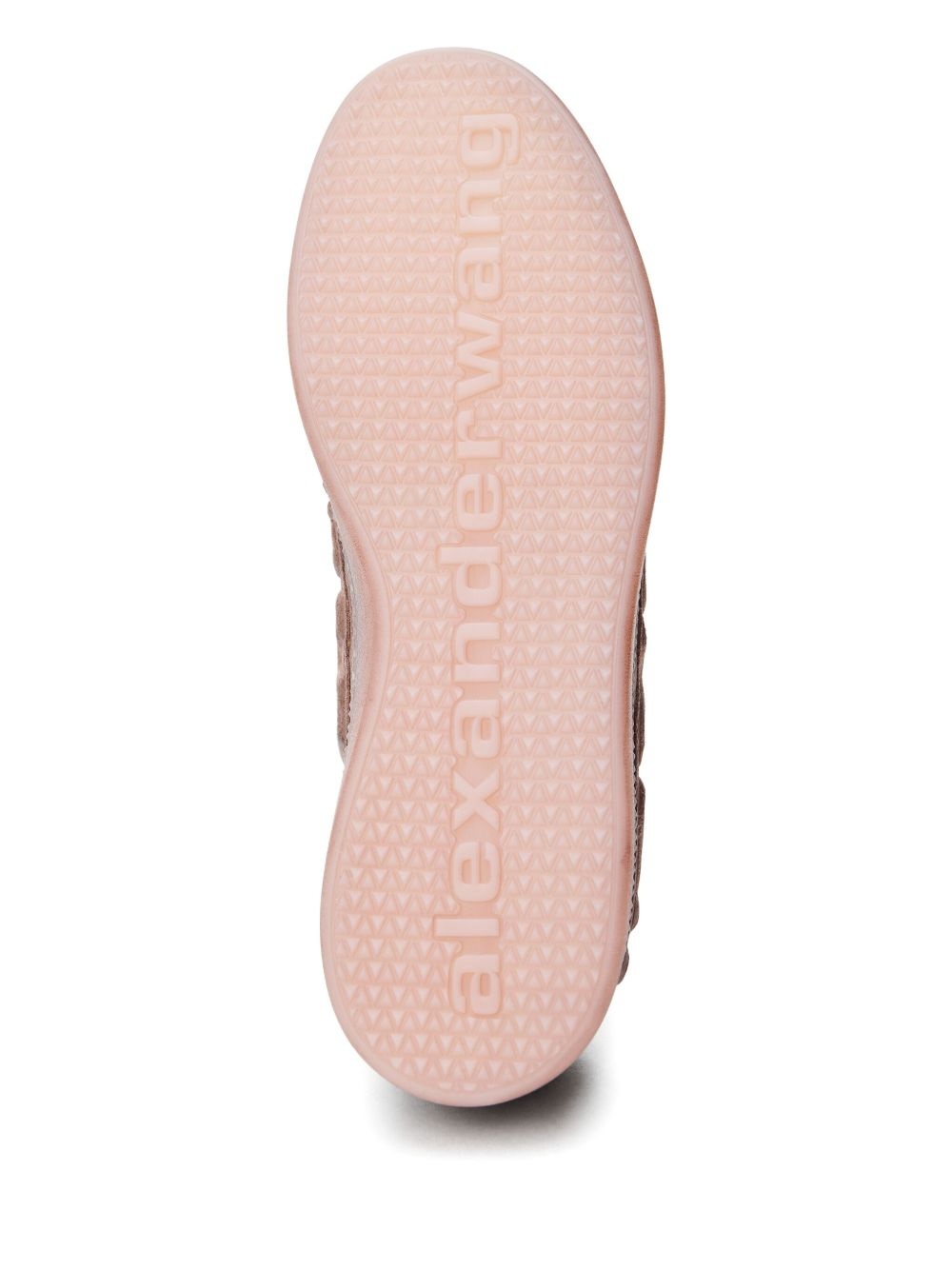 Lex logo-embossed suede sneakers - 4