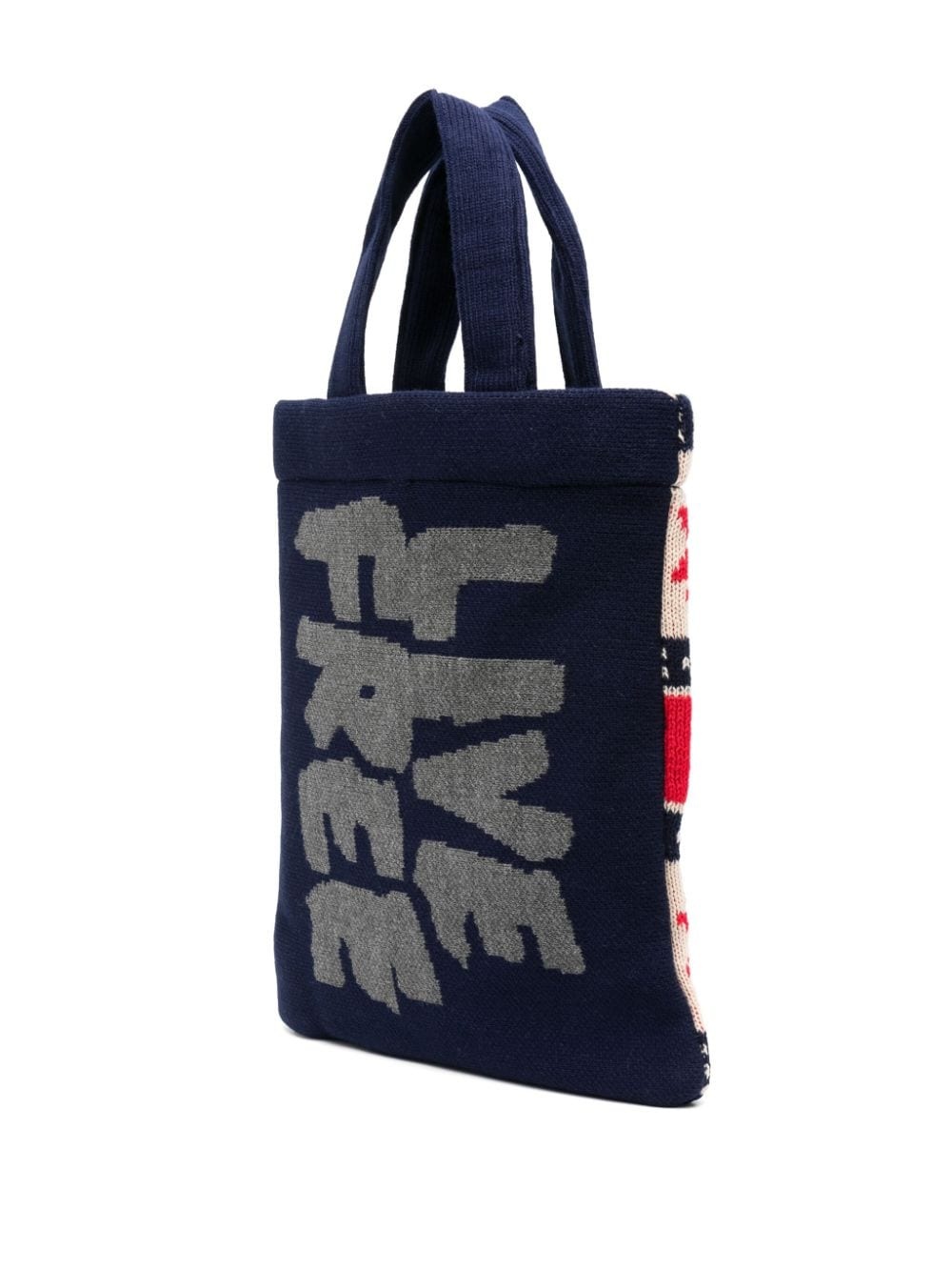 knitted tote bag - 3