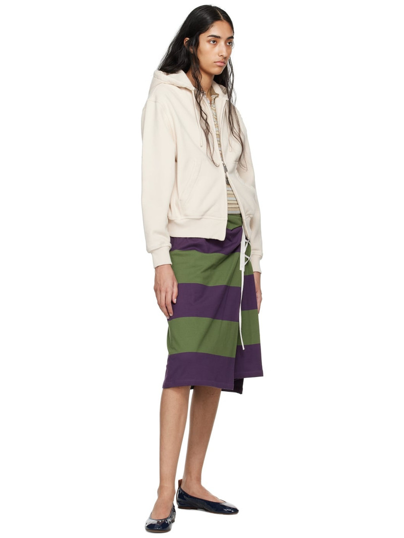 Lanvin Navy Patent Leather Ballerina Flats outlook