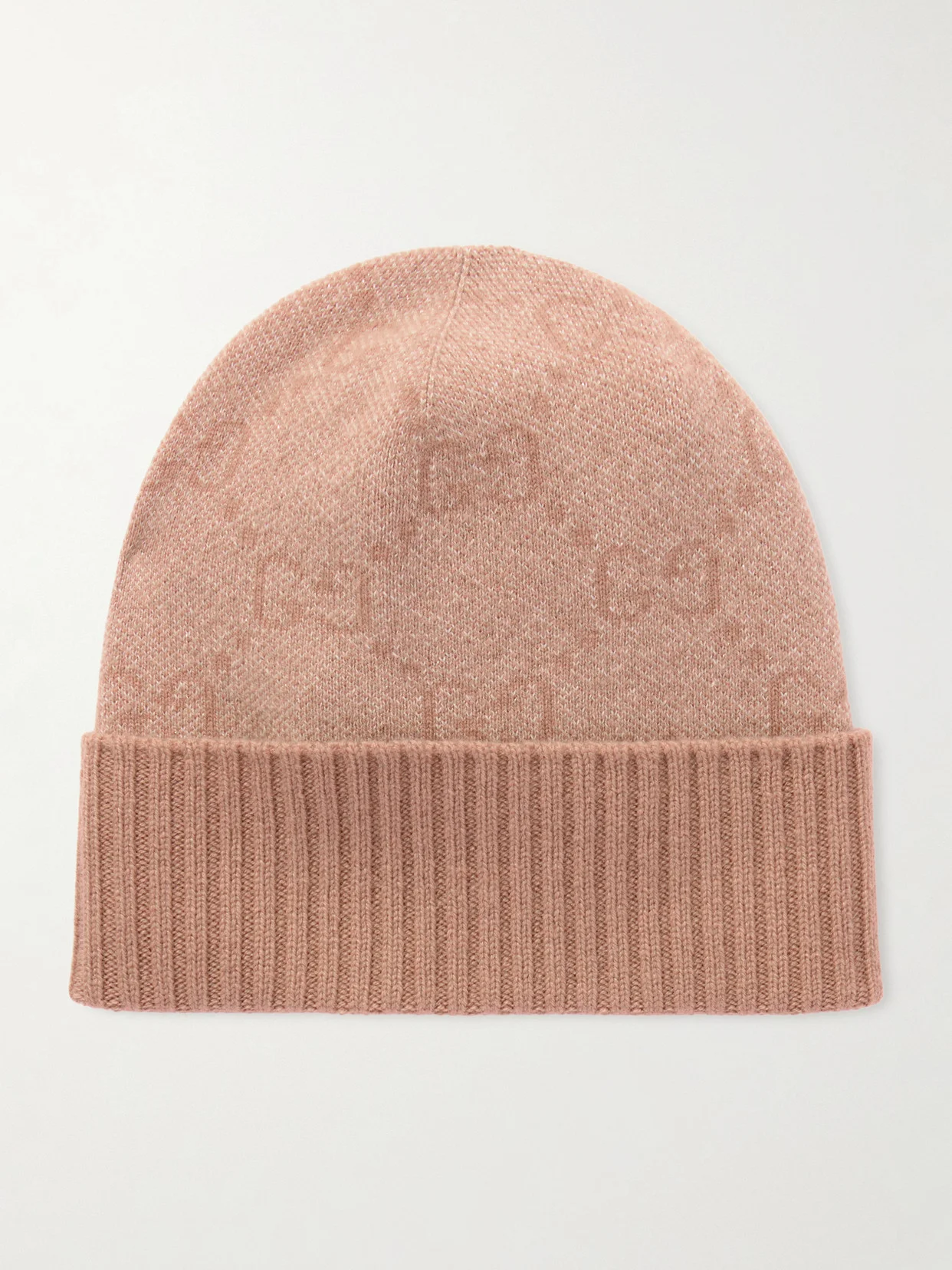 Logo-jacquard Cashmere-blend Beanie - 1