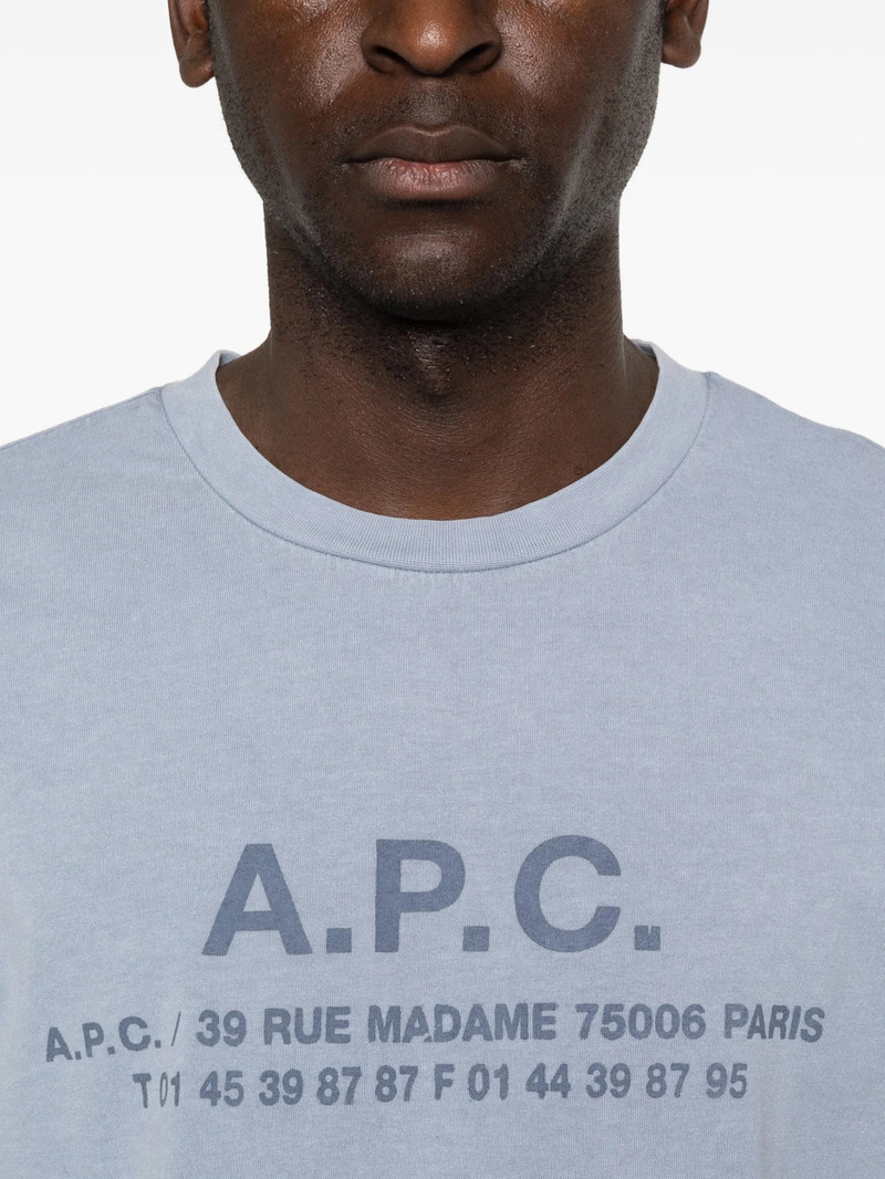 A.P.C. A.p.c. Logo-print T-shirt outlook