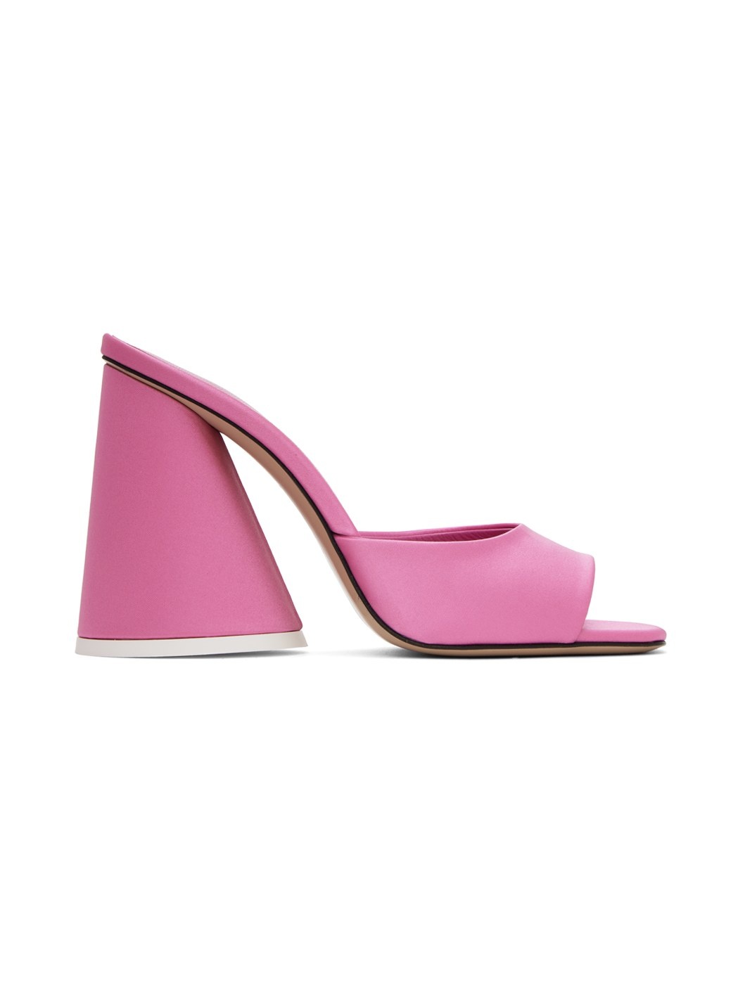 Pink Luz Heeled Sandals - 1