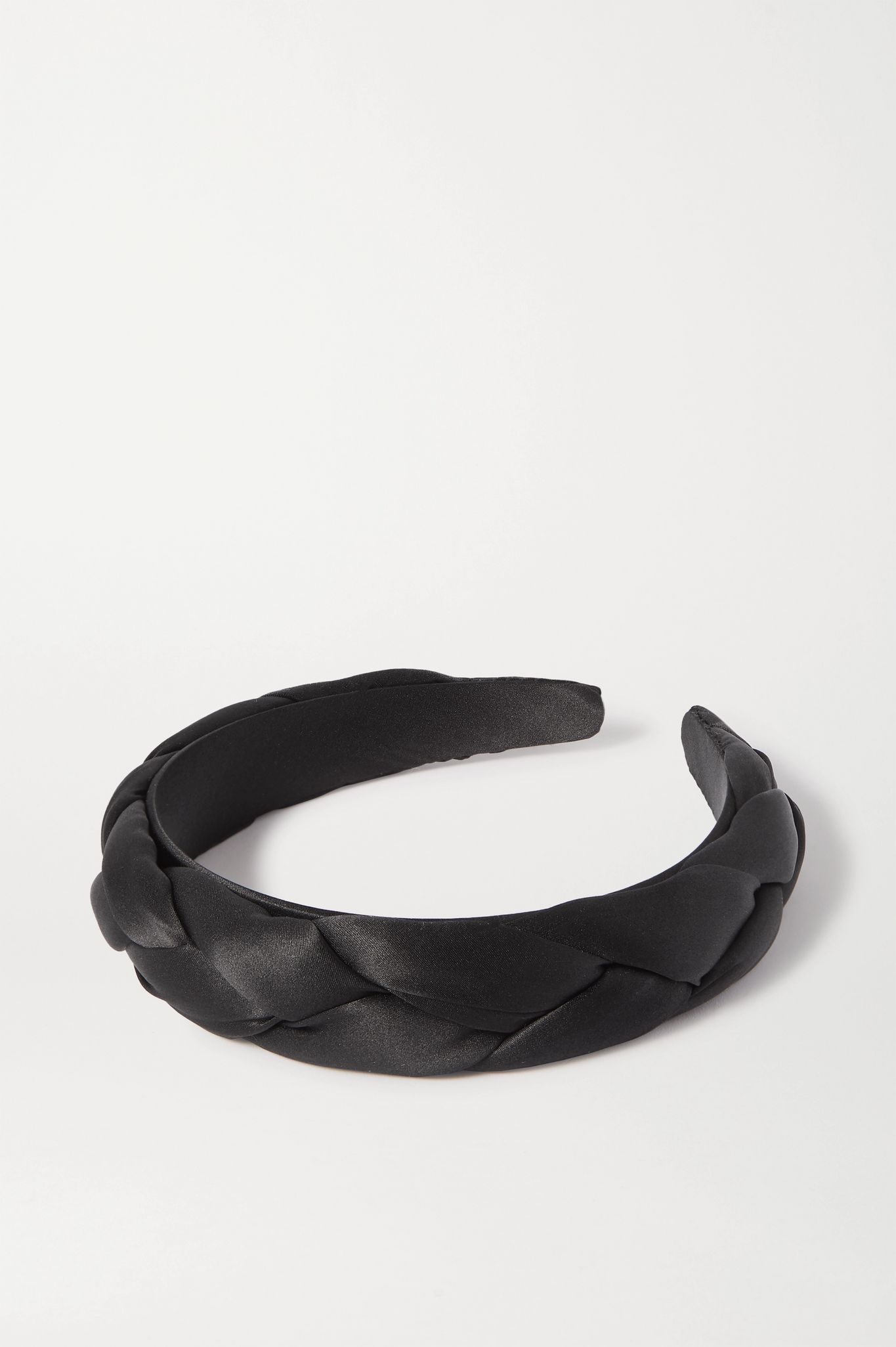 Braided satin headband - 1