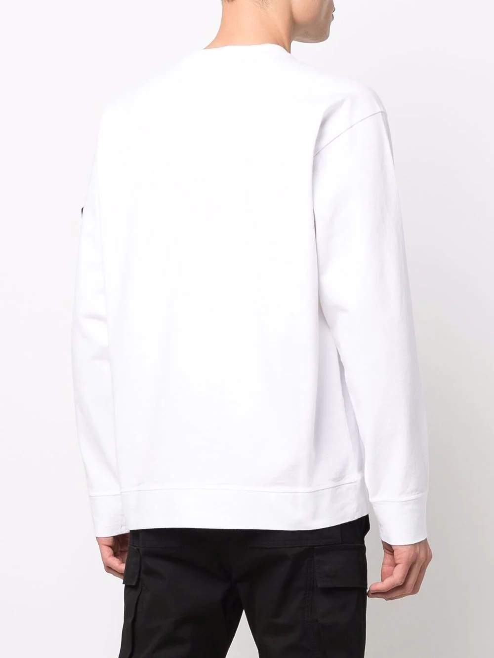 logo patch sweatshirt - 4