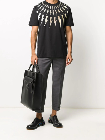 Neil Barrett elasticated waist tailored trousers outlook