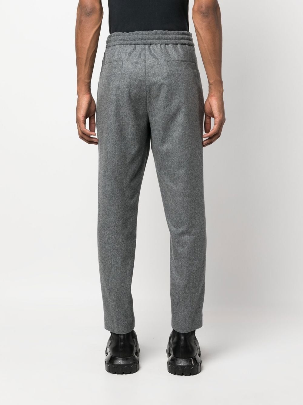 tapered track pants - 4