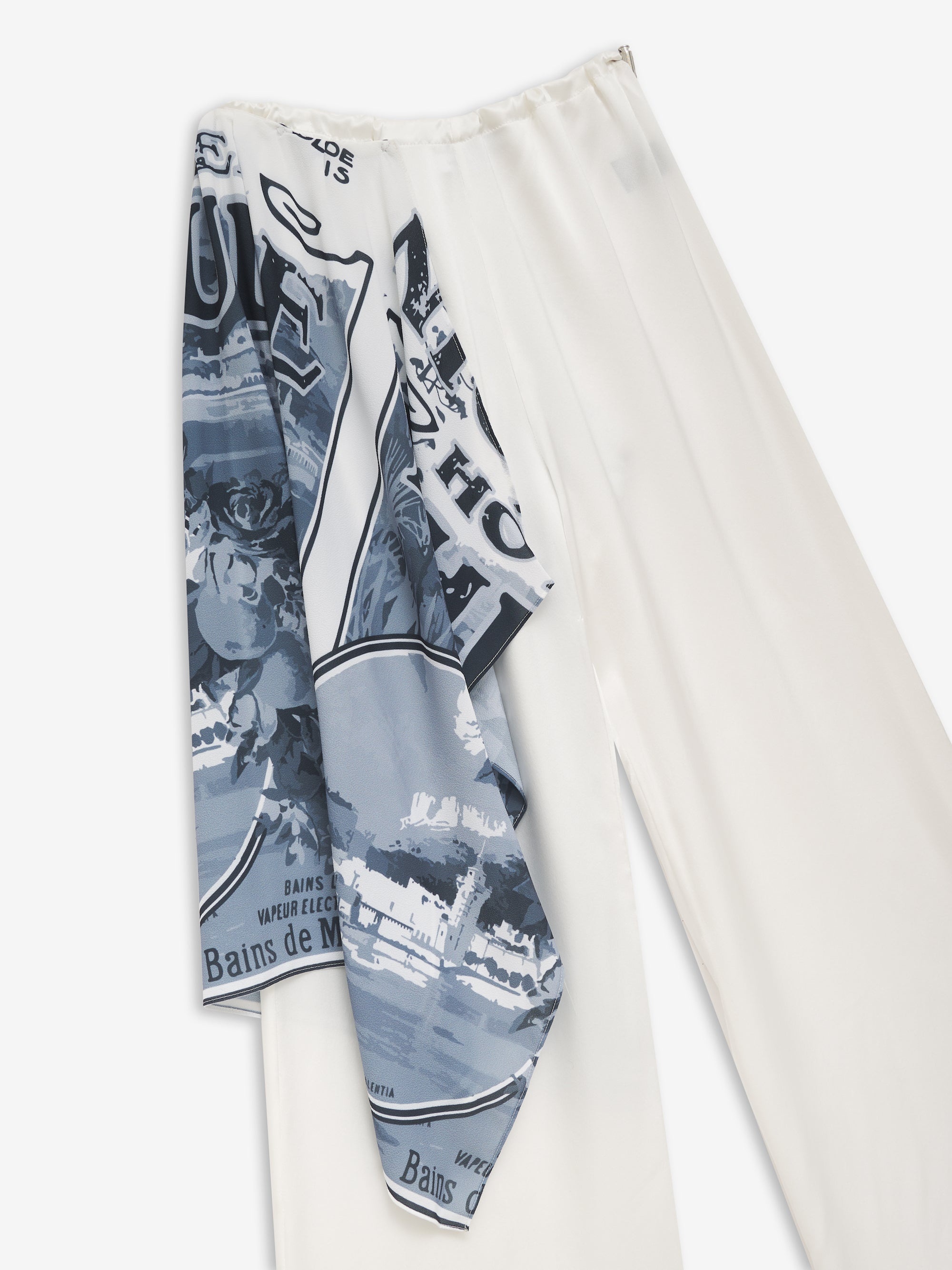 SILK SCARF PANTS - 3