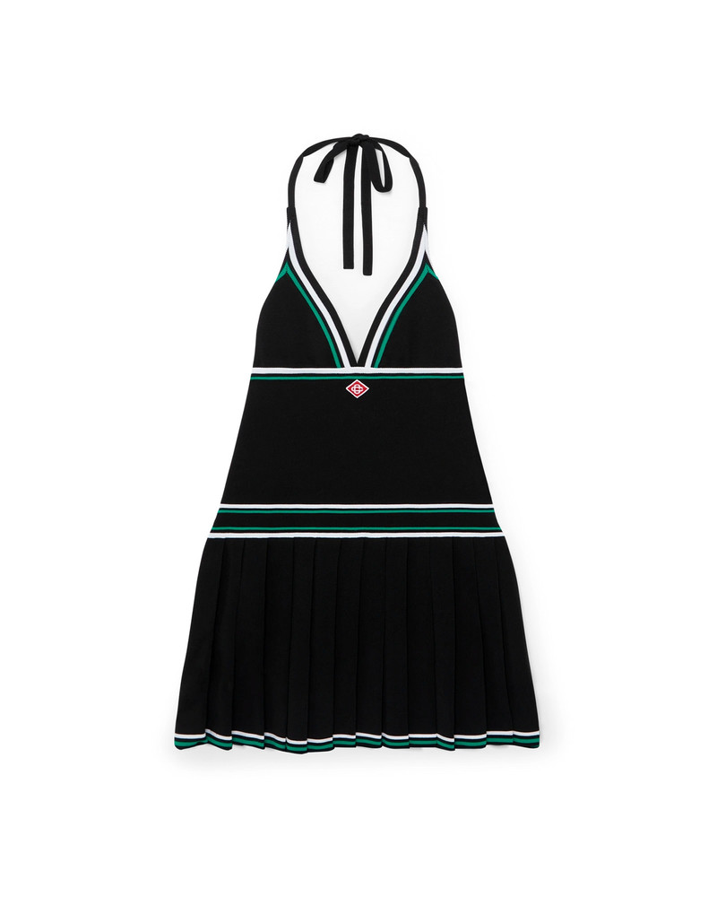 Pleated Knit Day Dress 1