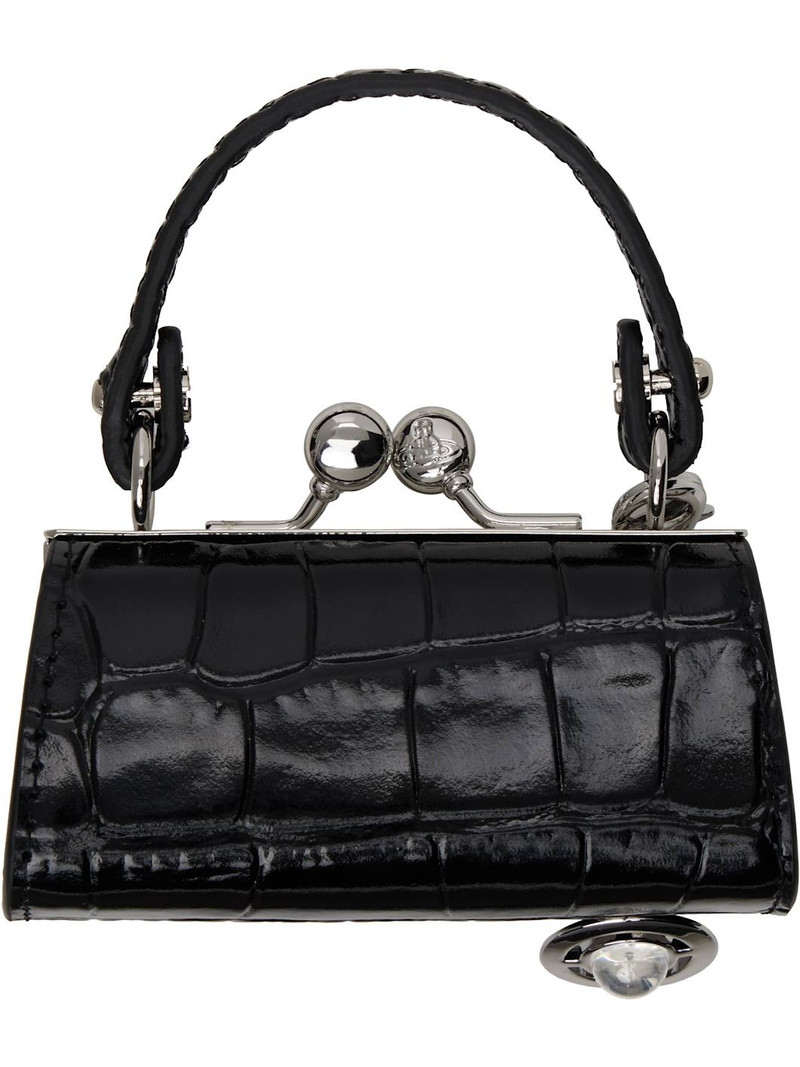 Vivienne Westwood Black Doll Bag Coin Pouch outlook