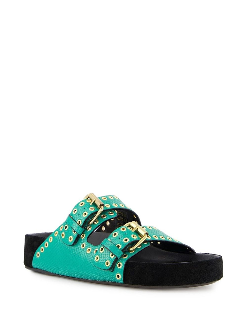 Isabel Marant leather slides outlook