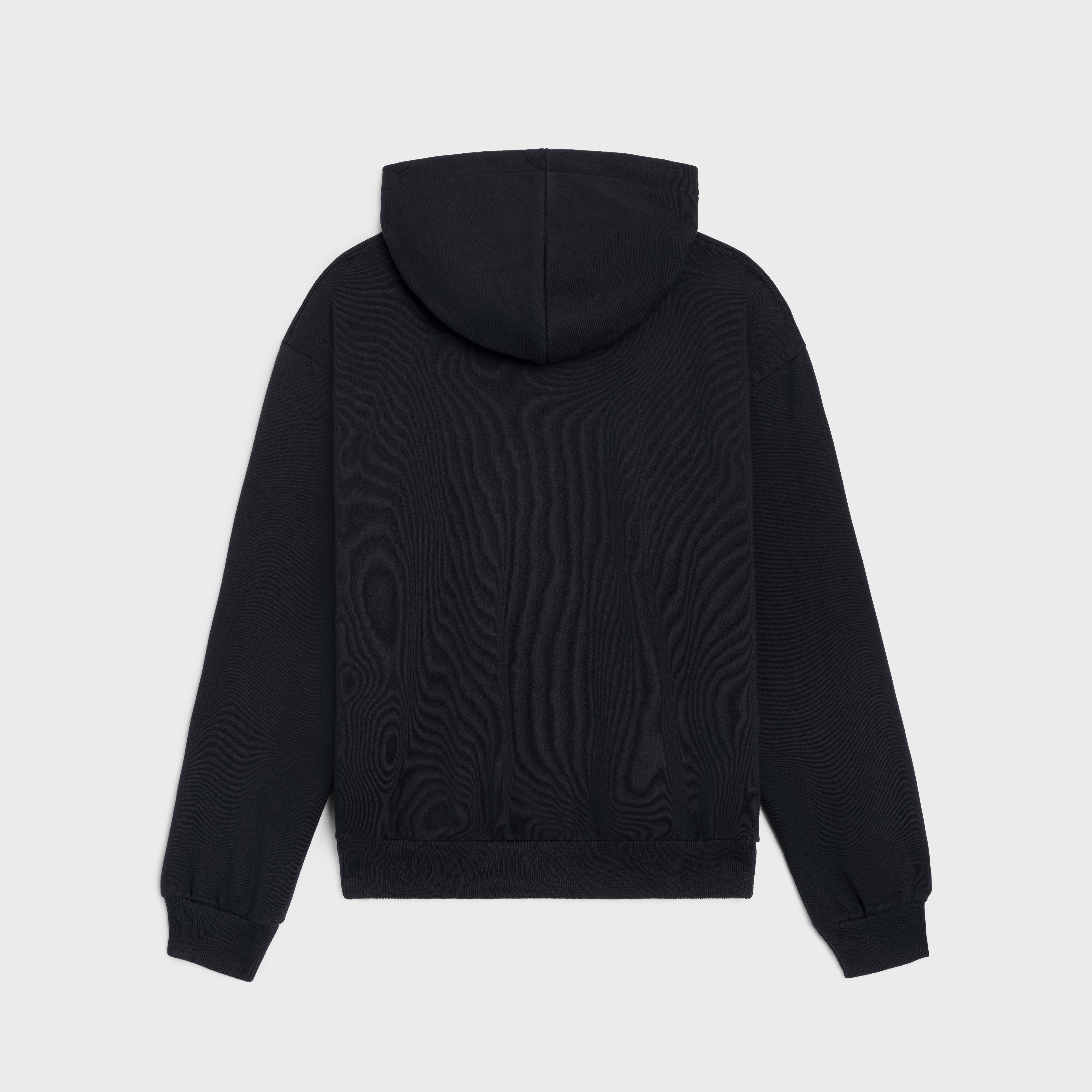 loose le palace hoodie in cotton fleece - 2