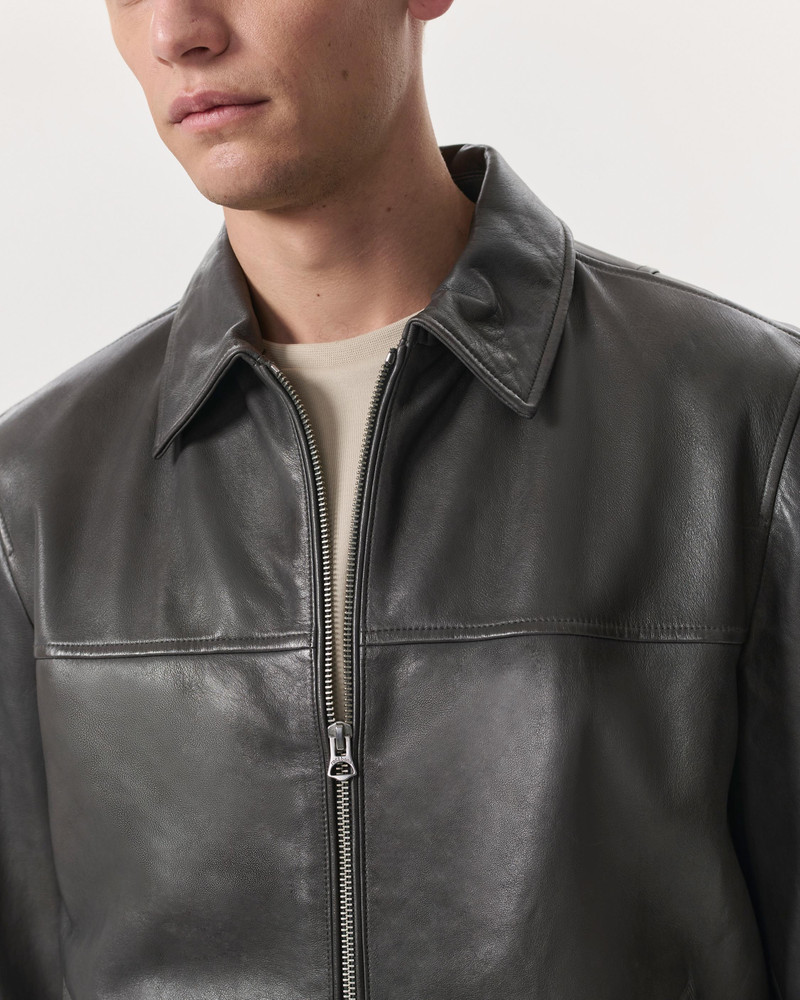 rag & bone Melrose Leather Blouson Jacket outlook